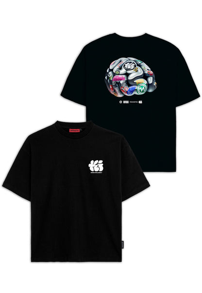 PROHIBITED x MARSIMOTO T-SHIRT BUNDLE (T-SHIRT SCHWARZ + VINYL)