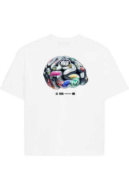 PROHIBITED x MARSIMOTO T-SHIRT BUNDLE (T-SHIRT OFF-WHITE + CD)