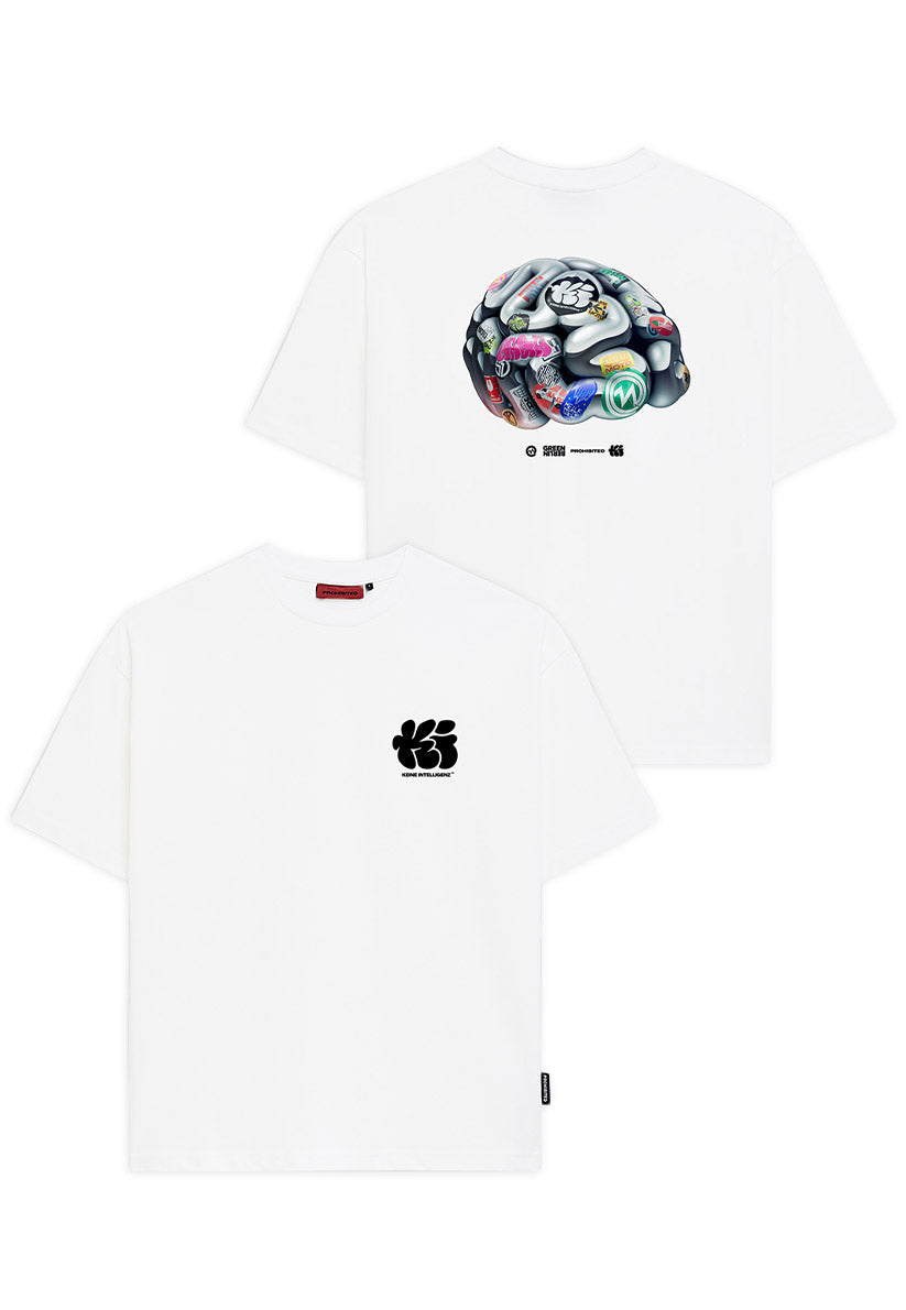 PROHIBITED x MARSIMOTO T-SHIRT BUNDLE (T-SHIRT OFF-WHITE + VINYL)