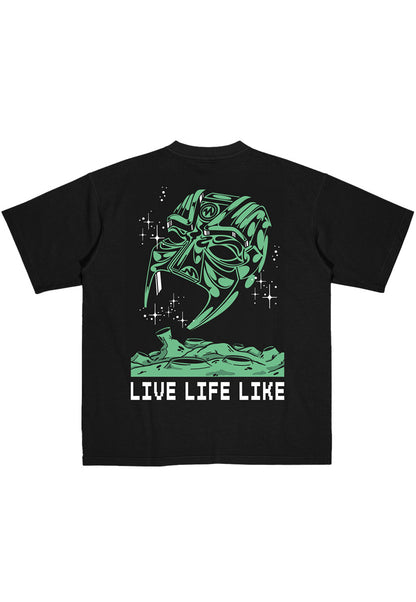 Marsimoto - Live Life Like Black - T-Shirt | Men-Image