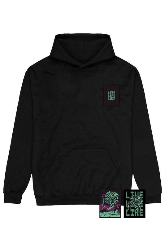 Marsimoto - Live Life Like Black - Hoodie | Men-Image