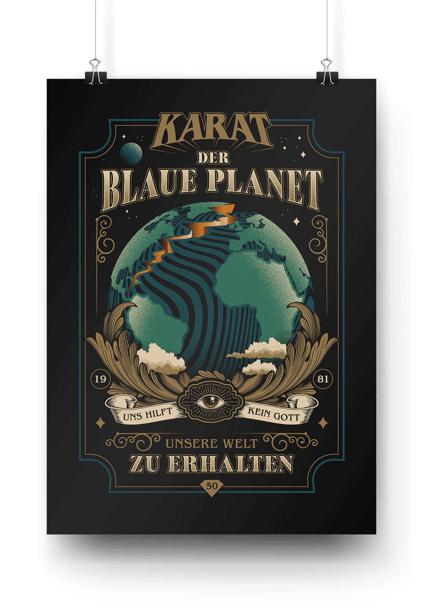 Karat - Der Blaue Planet - Poster | Neutral-Image